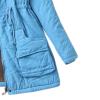 Womens Hooded Winter Coat Puffer Jacket Thicken Warm Parka Quilted Waterproof Down Coats Baggy Outerwear Faux Fur Coat view 4