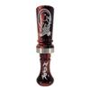 Elite Duck Calls Murder Acrylic Duck Call  Designed by 3X World Champion Brad Allen  Single or Double Reed  Mallard, Teal, Wood Duck, Gadwall, Pintail (MDR - Double Reed, Black Cherry Pearl) view 1