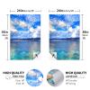 Cornhole Board Wraps Ocean Cornhole Skins for Boards,3ft x 2ft Skin Decal Vinyl Wrap for Cornhole Game Board Bag Toss (2xpcs.) view 4