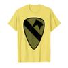 1st Cavalry Division Patch - 1st CAV OD Green Camo T-Shirt view 1