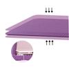 Sosoport Tpemm Portable Yoga Mat - Dark Exercise Mat for Yoga Fitness Camping Lightweight for and Outdoor Activities view 4