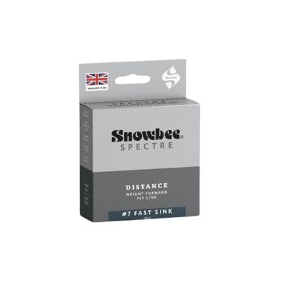 Snowbee Fishing Line 5 IPS/Floating, Charcoal/Chartreuse,WF#6