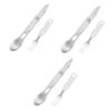 BESPORTBLE 3pcs 3 1 Meal Tool Cutlery Combination Fork Spoon Set Kitchen Utensil Multipurpose Cutlery Portable Camping Picnic Accessory view 1