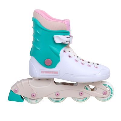 C SEVEN C7skates Nostalgic Adult Inline Skates for Women and Adult (Mint Flash, Women's 10 / Men's 9)