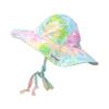 Flap Happy Baby and Children's Floppy Hat UPF 50+, Highest Certified UV Sun Protection, Hibiscus Blooms, Medium view 1
