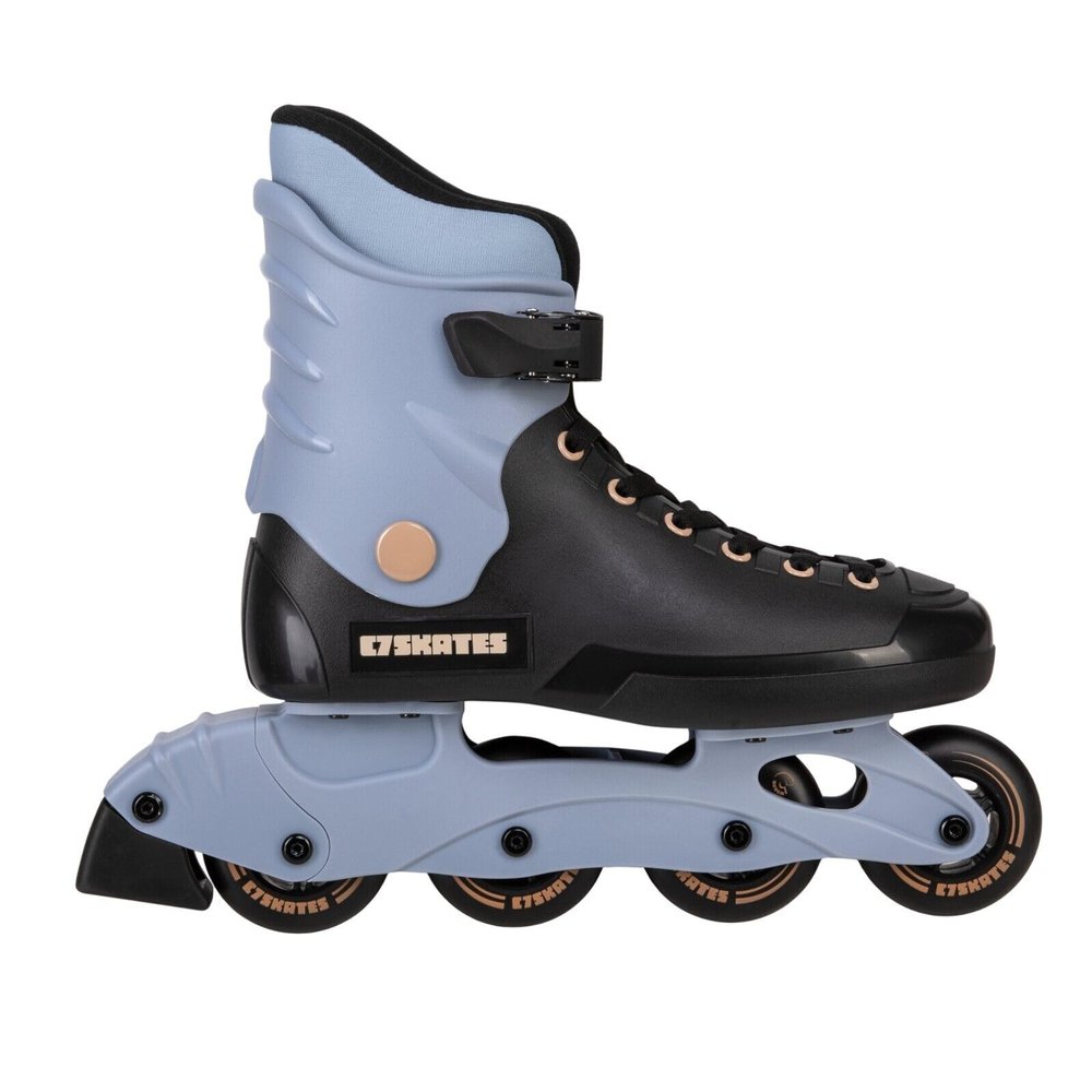 C SEVEN C7skates Nostalgic Adult Inline Skates for Women and Adult (Nightshade, Women's 9 / Men's 8)