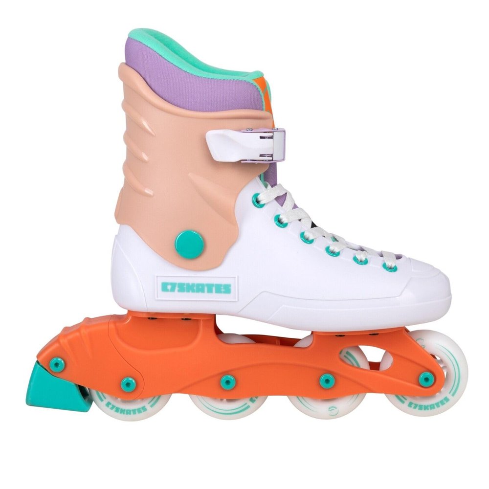 C SEVEN C7skates Nostalgic Adult Inline Skates for Women and Adult (Sunset Dreams, Women's 9 / Men's 8)
