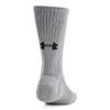 Under Armour Unisex-Adult Training Cotton Crew Socks 6 Pack, (035) Steel/White/Black, Medium view 3