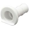 Impact Boat L-Head Fishing Drain 6224W | White Plastic 3/4 Inch Barbed view 2