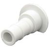 Impact Boat L-Head Fishing Drain 6224W | White Plastic 3/4 Inch Barbed view 3