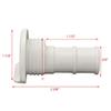Impact Boat L-Head Fishing Drain 6224W | White Plastic 3/4 Inch Barbed view 4