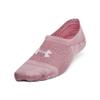 Under Armour Womens Breathe Lite Liner Socks 6 Pack, (697) Pink Elixir/Pink Elixir/White, Small view 2
