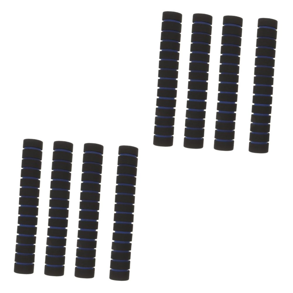 Kisangel 4pairs Pack Kayak Paddle Grips Sponge Non-Slip Accessories for Kayaking Kayak Grip Supplies Paddle Protector Cover