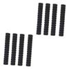 Kisangel 4pairs Pack Kayak Paddle Grips Sponge Non-Slip Accessories for Kayaking Kayak Grip Supplies Paddle Protector Cover view 1