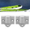 Rowboat Oar Lock Socket, Built In Nylon Bearings Rust Prevention Boat Aluminum Oar Lock Socket Easy Installation Portable for Boat view 2