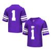 Little King NCAA Infant-Touchdown Pass-Team Football Jersey-Kansas State-Purple #1-6 Months view 2