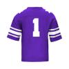 Little King NCAA Infant-Touchdown Pass-Team Football Jersey-Kansas State-Purple #1-6 Months view 4