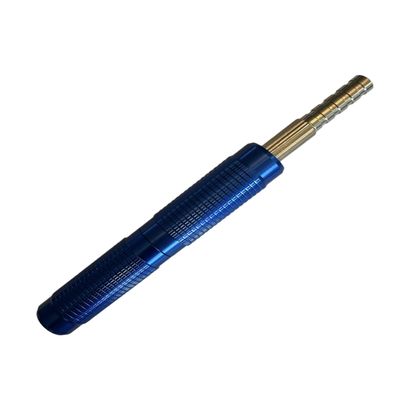Burstfire .284 NTG Neck Tension Case Mouth Gauges for Reloading, Case Prep, Precision Handload .(.284 Gauge + Handles)