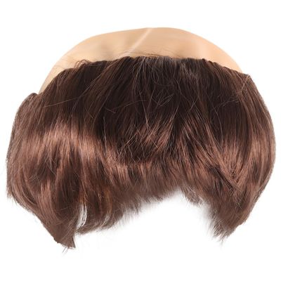 Abaodam Bald Cap Wig Cosplay Prop Lightweight Comfortable Accessory for Adult Halloween Party and Role Play