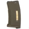 Clover Airsoft - PTS EPM M4 Mid Cap Magazine - 150 BB Capacity Mag (5 Magazine Pack, OD Green) view 1