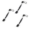 Sosoport 3pcs 2 2-Sided Pp Club Groove Cleaner for Golf Nylon Bristles Retractable -line Stainless Steel Carabiner Ergonomic Handle Lightweight Tool view 1
