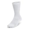 Under Armour Unisex-Adult Training Cotton Crew Socks 6 Pack, (100) White/White/Black, X-Large view 4