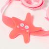 Mini Swim Goggles | Melody the Mermaid Neon Strawberry view 3