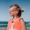 Mini Swim Goggles | Melody the Mermaid Neon Strawberry view 4