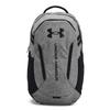 Under Armour Unisex-Adult Hustle 6.0 Backpack, (026) Castlerock Full Heather/Black/Black, One Size Fits Most view 1