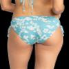 Roxy Women's Beach Hipster Bikini Bottoms  Low Rise, Stretch Swimwear, UPF Sun Protection, Eco-Friendly Fabric, Perfect for Surfing, Swimming, and Beach Days, Maui Blue Margarita 242, X-Small view 3