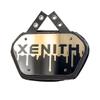 Xenith Elite Football Back Plate- Lower Backplate for Shoulder Pads- Durable Adjustable Straps and High Impact Padding- Gold Drip Elite- Universal view 1