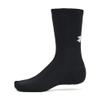 Under Armour Unisex-Adult Training Cotton Crew Socks 6 Pack, (001) Black/Black/White, Medium view 2