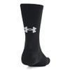 Under Armour Unisex-Adult Training Cotton Crew Socks 6 Pack, (001) Black/Black/White, Medium view 3