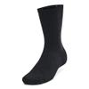 Under Armour Unisex-Adult Training Cotton Crew Socks 6 Pack, (001) Black/Black/White, Medium view 4