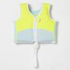 SUNNYLiFE Swim Vest - Constructed with Neoprene Plus a Secure Front Zip and Develop Water Confidence. | Toddler Swim Vest (Salty The Shark | Aqua Neon Yellow, 1-2) view 3