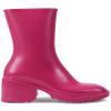 INC Womens Everett Faux Leather Outdoor Rain Boots Pink 7 Medium (B,M) view 3