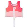 SUNNYLiFE Swim Vest - Constructed with Neoprene Plus a Secure Front Zip and Develop Water Confidence. | Toddler Swim Vest (Melody The Mermaid | Neon Strawberry, 2-3) view 1