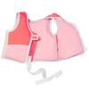SUNNYLiFE Swim Vest - Constructed with Neoprene Plus a Secure Front Zip and Develop Water Confidence. | Toddler Swim Vest (Melody The Mermaid | Neon Strawberry, 2-3) view 2