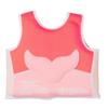 SUNNYLiFE Swim Vest - Constructed with Neoprene Plus a Secure Front Zip and Develop Water Confidence. | Toddler Swim Vest (Melody The Mermaid | Neon Strawberry, 2-3) view 3