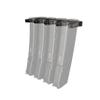 Hammy3DPrints Mount for Pmag Mags - Secure It/Akro Mils | Magazine Holder Storage Rack (Black) view 2