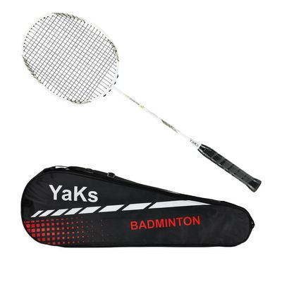 YAKS 3U Professional Carbon Fiber Badminton Racket - Durable & Lightweight