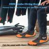 Neoprene Dive Boots, Scuba Diving Surf Wetsuit Booties for Men Women 3MM, Water Fin Shoes Sailing Boots with Anti-Slip Premium Rubber Sole for Water Sports Snorkeling (Orange, Mens 5 / Womens 6) view 4