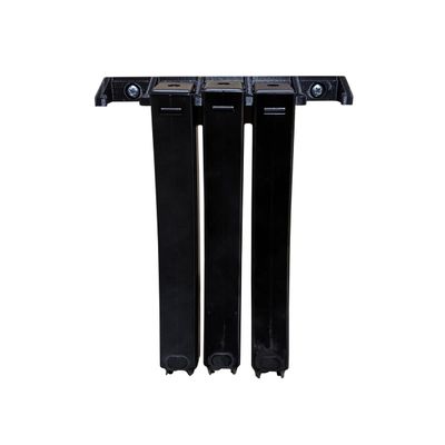 Hammy3DPrints Mount for MP5 9/40/10 Mags - Wall | Magazine Holder Storage Rack (9mm Curved Metal Mag, Black)