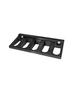 Hammy3DPrints Mount for 1911 9mm / 10mm / 45 Mags - Wall | Magazine Holder Storage Rack (5 Mag, Black) view 2