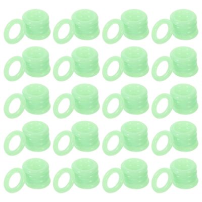 BESPORTBLE Glowing Tent Stake Rings Fluorescent Camping Rings Easy Visibility for Outdoor Activities