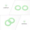BESPORTBLE Glowing Tent Stake Rings Fluorescent Camping Rings Easy Visibility for Outdoor Activities view 2