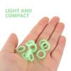 BESPORTBLE Glowing Tent Stake Rings Fluorescent Camping Rings Easy Visibility for Outdoor Activities view 4