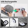 Biuonk Unisex LED Beanie Hat with Light, Christmas Stocking Stuffers Gifts for Men, White Elephant Gifts for Adults Men Husband view 4