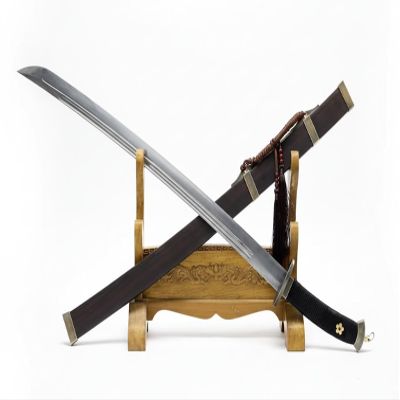 LOONGSWORD Chinese Dao Sword | Premium Hand-Forged Damascus Steel | Collectible Martial Arts Weapon