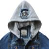 Banibear Kids Boys Hooded Denim Jacket Coat Children Distressed Jeans Jacket Outerwear, Blue, 4T(Tag110) view 3